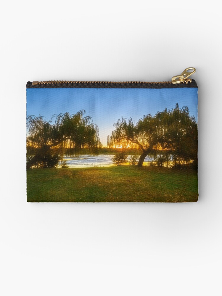 Thumbnail 1 of 4, Zipper Pouch, Golden Lake, Yanchep National Park designed and sold by MADCAT.