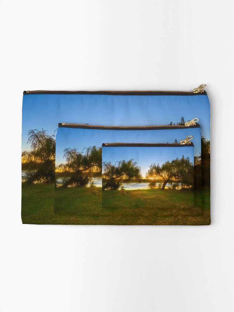 Thumbnail 2 of 4, Zipper Pouch, Golden Lake, Yanchep National Park designed and sold by MADCAT.