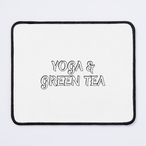 Item preview, Yoga and Green Tea designed and sold by Inspirationmotivation.