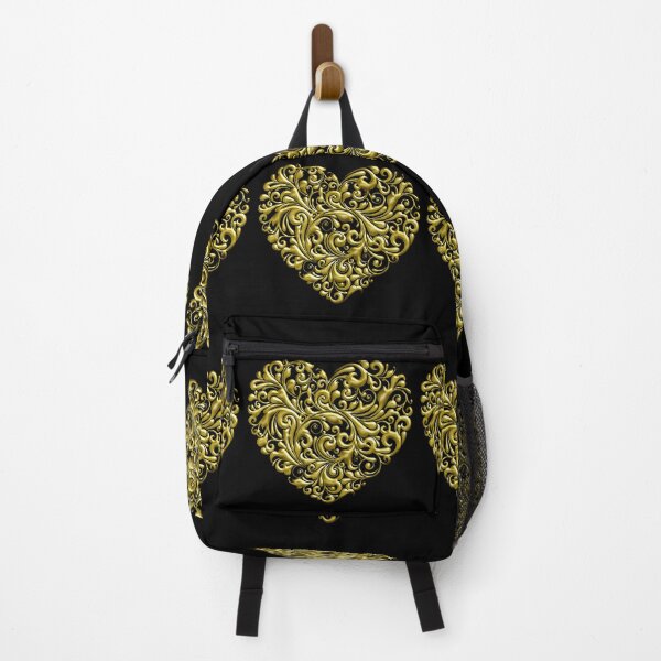 Item preview, Golden heart in ornamental scroll design. designed and sold by claireseyeview.