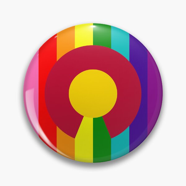 Item preview, Colorado 8-color Gay Pride Flag Vertical designed and sold by WokeBespoke.