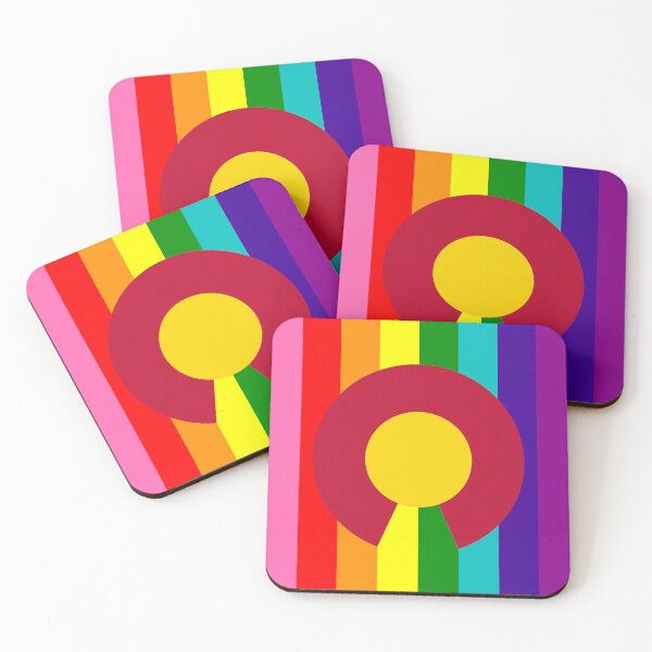 Item preview, Colorado 8-color Gay Pride Flag Vertical designed and sold by WokeBespoke.