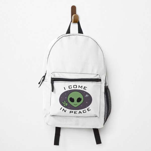 Item preview, Green Alien - I Come in Peace designed and sold by Halfoun.