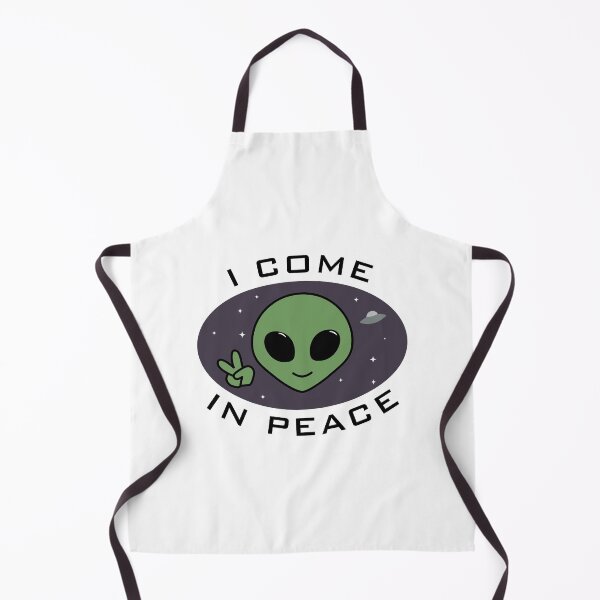 Item preview, Green Alien - I Come in Peace designed and sold by Halfoun.