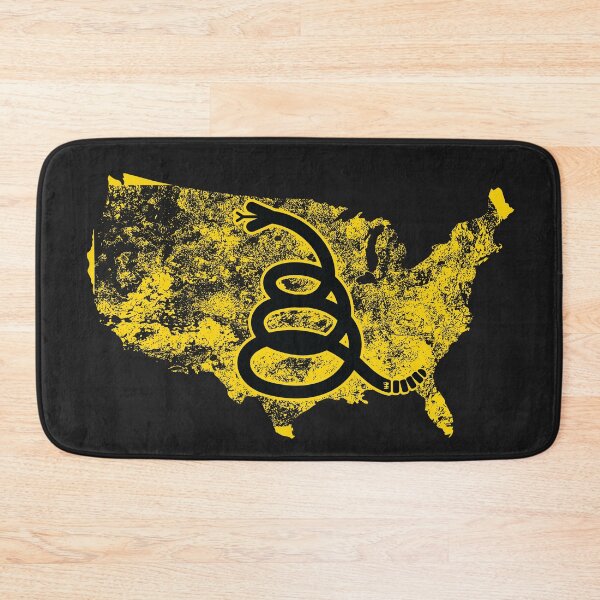 Item preview, Distressed USA United States of America   - Freedom Is The Superpower - Modern Gadsden Snake Flag - Dont Tread On Me design designed and sold by pelagio.