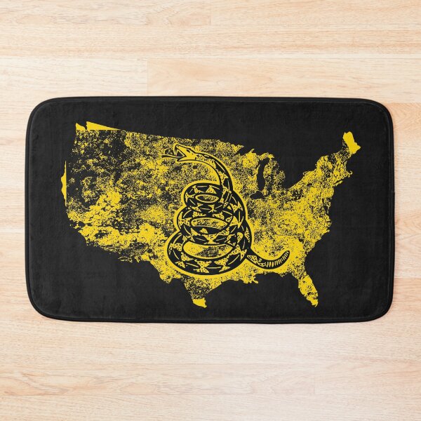 Item preview, Distressed USA United States of America   - Freedom Is The Superpower - Gadsden Snake Flag - Dont Tread On Me design designed and sold by pelagio.