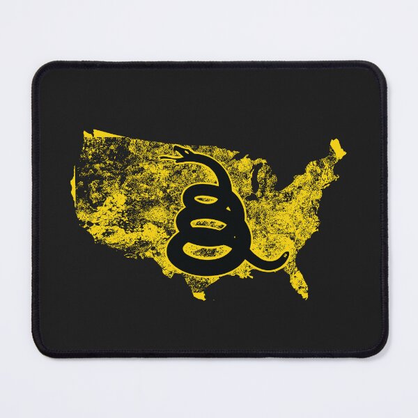 Item preview, Distressed USA United States of America   - Freedom Is The Superpower - Gadsden Snake Flag - Dont Tread On Me design Silhouette designed and sold by pelagio.