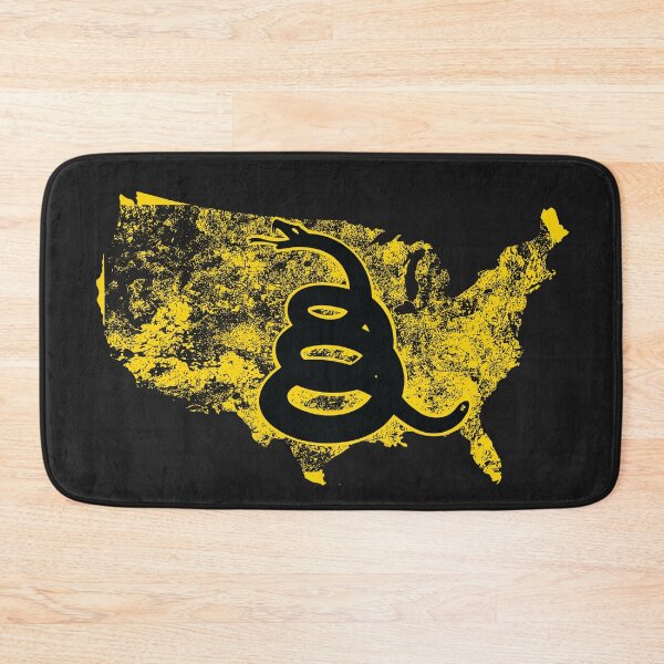 Item preview, Distressed USA United States of America   - Freedom Is The Superpower - Gadsden Snake Flag - Dont Tread On Me design Silhouette designed and sold by pelagio.