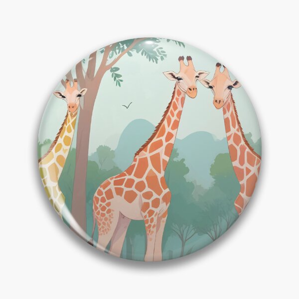 Item preview, Giraffes Among Acacia Trees designed and sold by WildlifeInc.