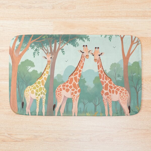 Item preview, Giraffes Among Acacia Trees designed and sold by WildlifeInc.