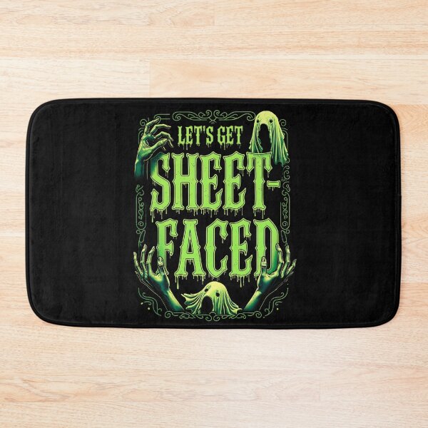 Item preview, Let’s Get Sheet-Faced – Spooky Halloween Party Design designed and sold by Taans-Creation.