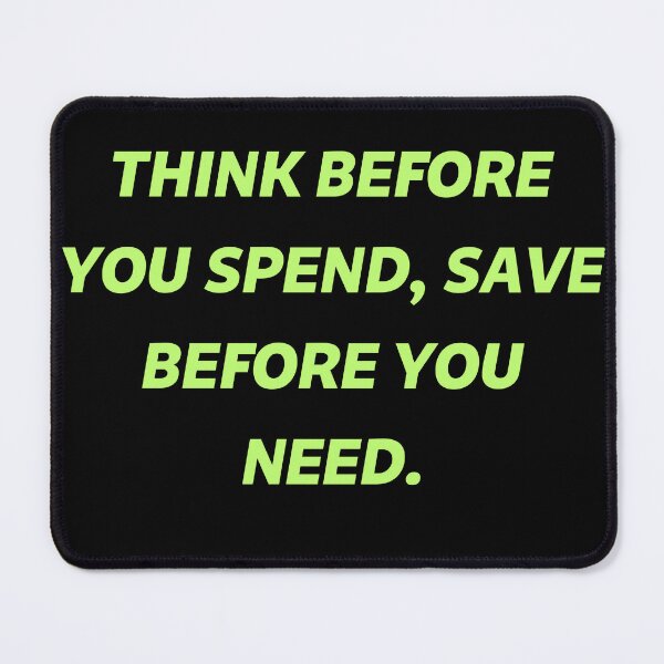 Item preview, Save Now, Splurge Later - Savings Quote designed and sold by Kamal Khajeb.