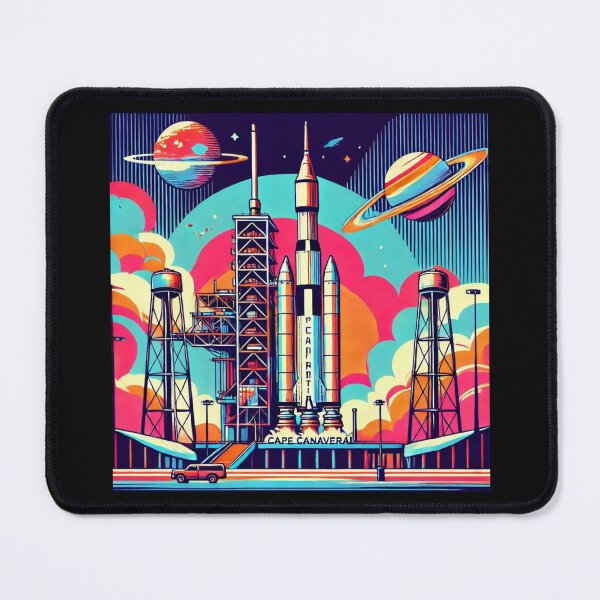 Artikelvorschau, Saturn v entworfen und verkauft von TEEJAMBOREE.
