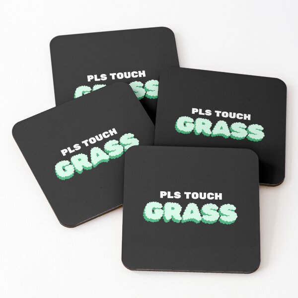 Item preview, Pls touch grass designed and sold by cordiallylily.