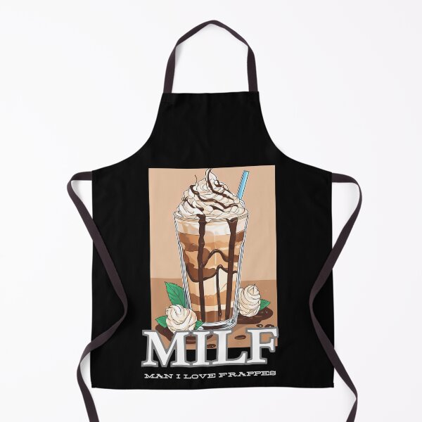 Item preview, MILF Man I Love Frappes Brown Classic Black Tee designed and sold by GeekySexyCool.