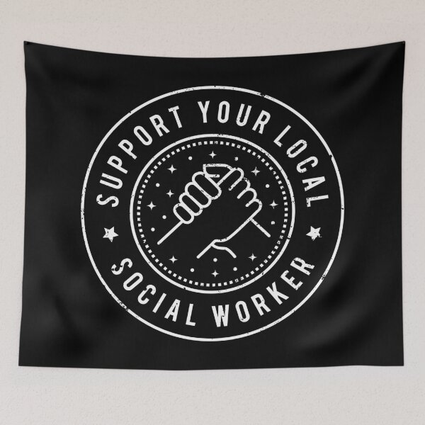 Item preview, Support Your Local Social Worker designed and sold by MaryAller.