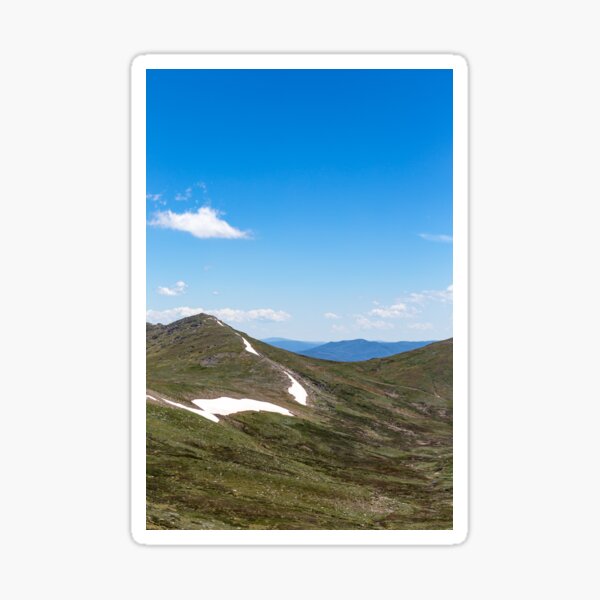 Item preview, Kosciuszko Mountains, snow and blue sky designed and sold by PJCPhotography.