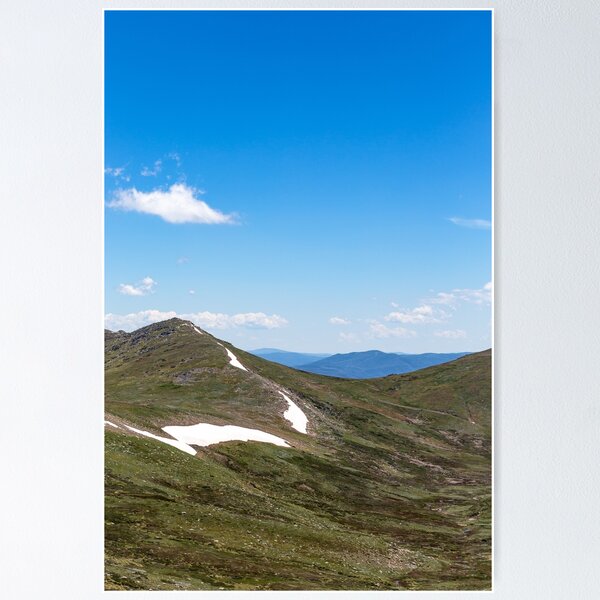 Item preview, Kosciuszko Mountains, snow and blue sky designed and sold by PJCPhotography.