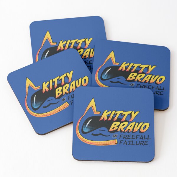 Item preview, Kitty Bravo In Freefall Failure Logo designed and sold by spencespry.