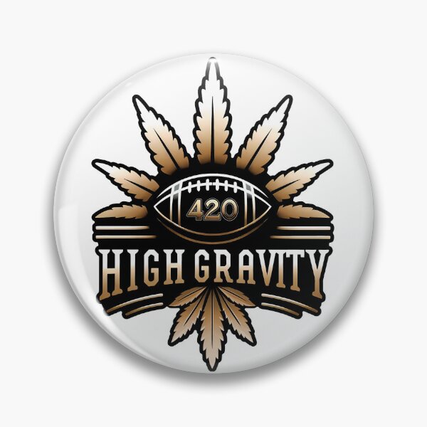 Item preview, 420 Football designed and sold by highgravityart.