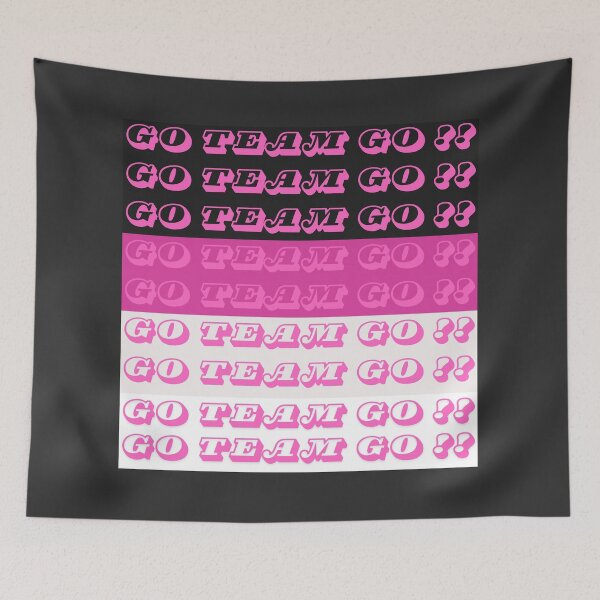 Item preview, Go Team (pink) designed and sold by sarcasm84.