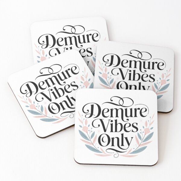 Item preview, demure vibes only Classic T-Shirt designed and sold by ColorsSoul ⭐️⭐️⭐️⭐️⭐️.