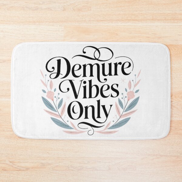 Item preview, demure vibes only Classic T-Shirt designed and sold by ColorsSoul ⭐️⭐️⭐️⭐️⭐️.