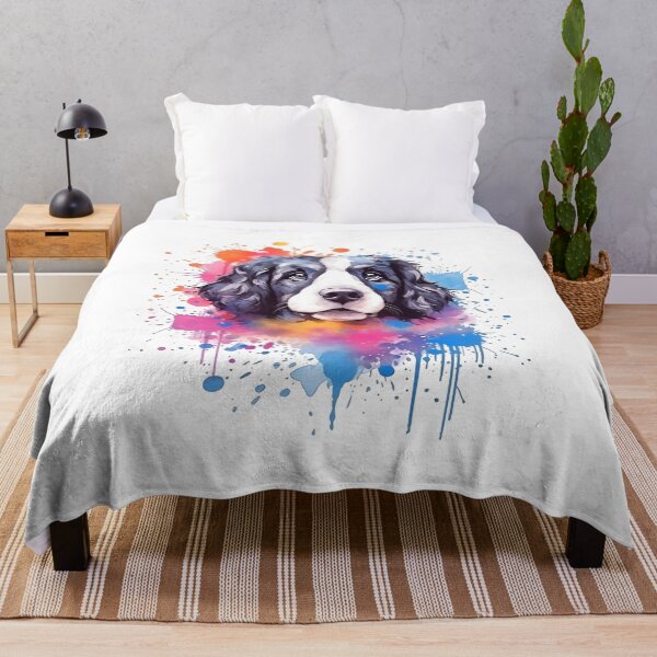 Item preview, Bernedoodle | Colorful Watercolor Design #2 designed and sold by MatsurexDesigns.