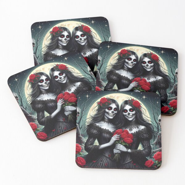 Item preview, A skeleton girl couple designed and sold by GothicRubette.