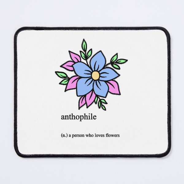 Item preview, Anthophile - a person who loves flowers designed and sold by Regal-Elegances.