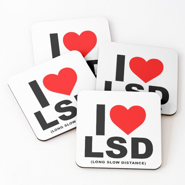 Item preview, I Heart Long Slow Distance Running designed and sold by Eric Deagle.