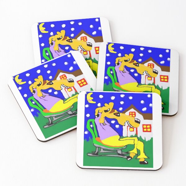 Item preview, Festus Horse Relaxing On A Starry Filled Night designed and sold by pinkyjainpan.