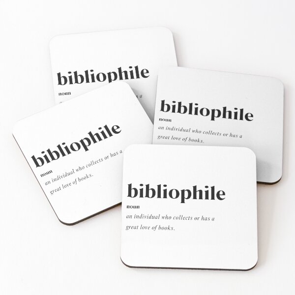 Item preview, Bibliophile definition sticker designed and sold by Juliet Raines.