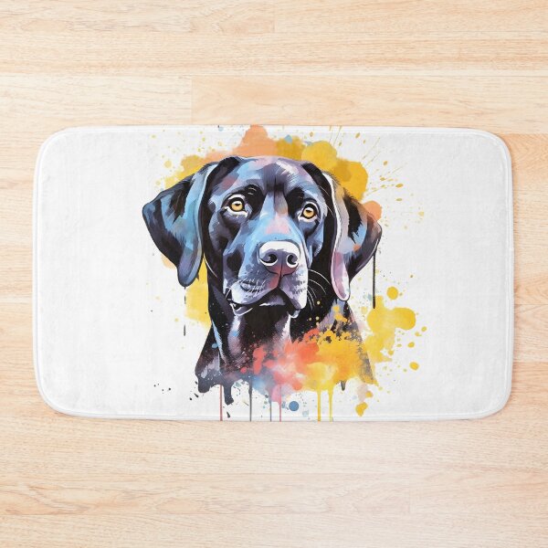 Item preview, Black Lab | Colorful Watercolor Design #1 designed and sold by MatsurexDesigns.
