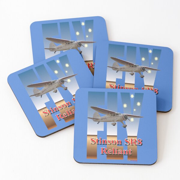 Item preview, Fly Design - Stinson Reliant VH-UXL 20181021 -2 designed and sold by muz2142.