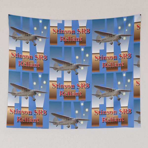Item preview, Fly Design - Stinson Reliant VH-UXL 20181021 -2 designed and sold by muz2142.