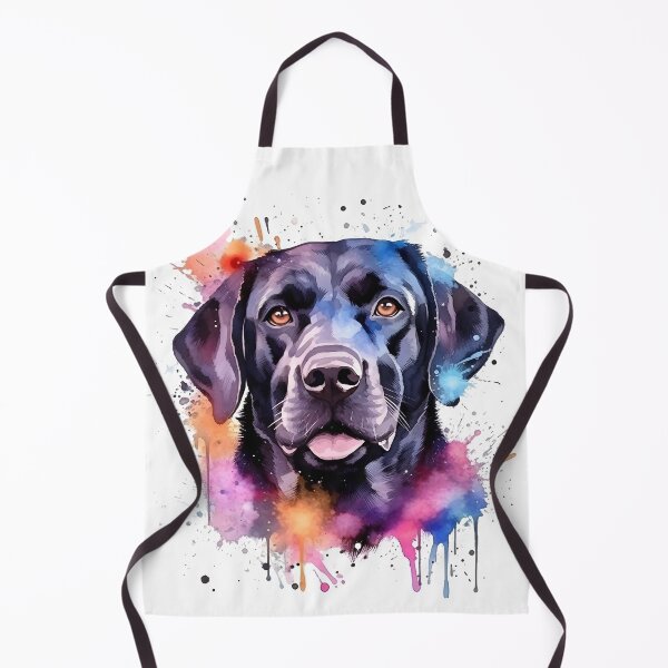 Item preview, Black Lab | Colorful Watercolor Design #3 designed and sold by MatsurexDesigns.