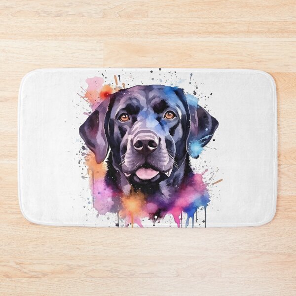 Item preview, Black Lab | Colorful Watercolor Design #3 designed and sold by MatsurexDesigns.