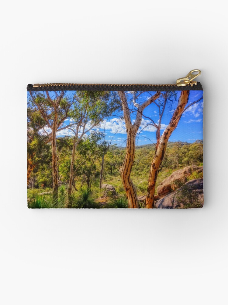 Thumbnail 1 of 4, Zipper Pouch, Heritage View, John Forest National Park designed and sold by MADCAT.