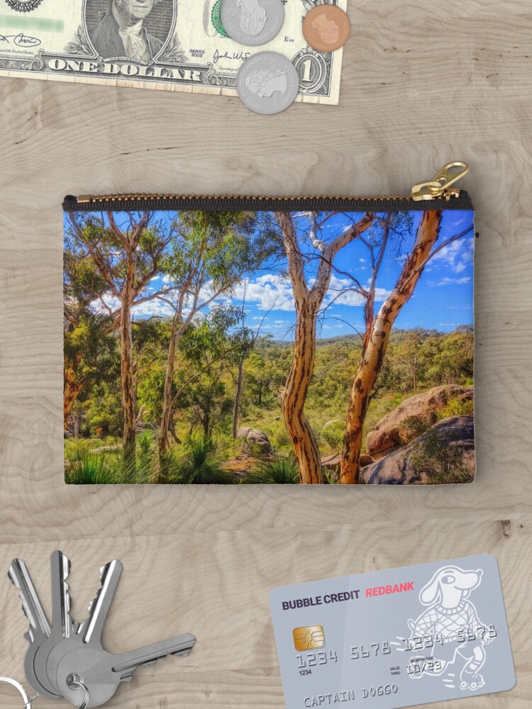 Thumbnail 3 of 4, Zipper Pouch, Heritage View, John Forest National Park designed and sold by MADCAT.