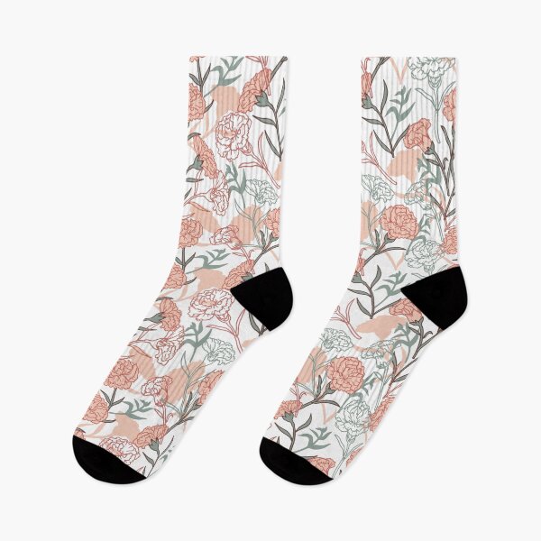 Item preview, Nature Inspired Floral: Carnation Flower Pattern designed and sold by FlinArt.