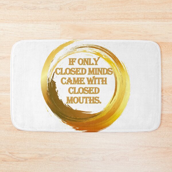 Item preview, Closed Minds and Closed Mouths designed and sold by PurrfectPixels.