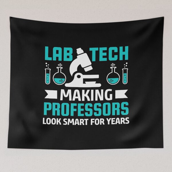 Item preview, Lab Tech Making Professors Look Smart | Laboratory Week | Funny Laboratory | Funny Lab Tech | Clinical Laboratory Technician designed and sold by jadedscientist.