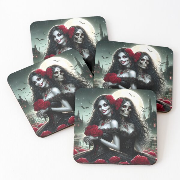 Item preview, A skeleton girl couple designed and sold by GothicRubette.