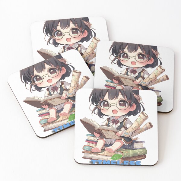 Item preview, kawaii Historian girl designed and sold by Snackwear Apparel.