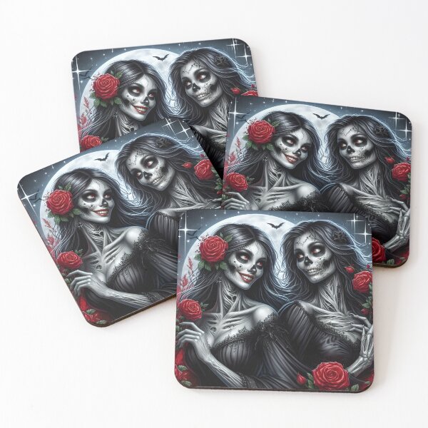 Item preview,  A skeleton girl couple designed and sold by GothicRubette.