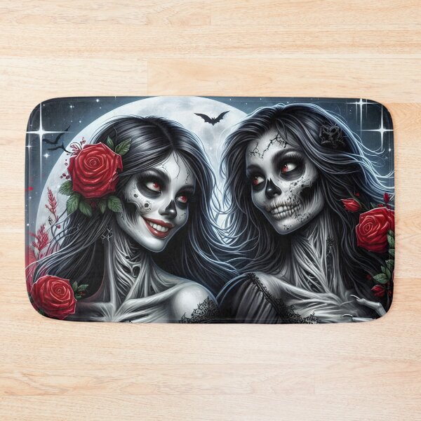 Item preview,  A skeleton girl couple designed and sold by GothicRubette.