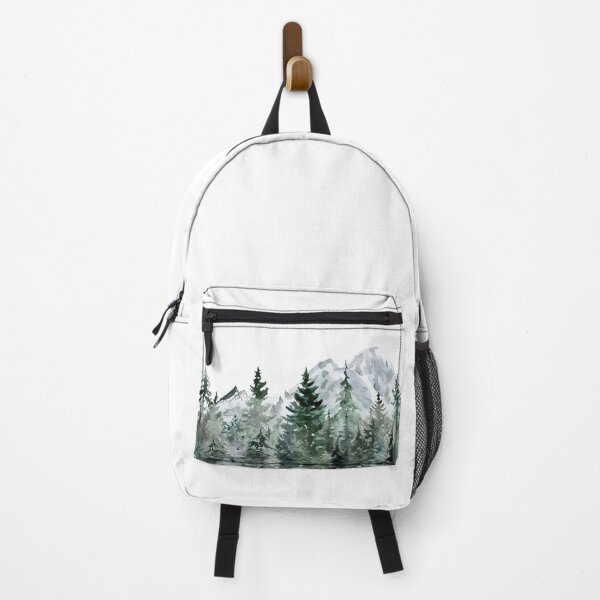 Item preview, Mountain Watercolor Art designed and sold by TinyCreatureArt.