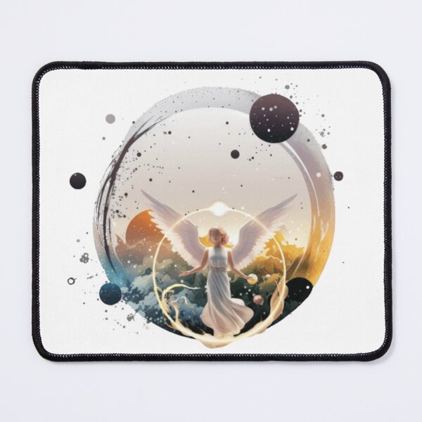 Item preview, Ethereal Beautiful Angel in the Cosmos designed and sold by DivineHaven.