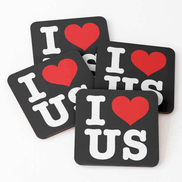 Item preview, I Heart Us Red Heart White Text designed and sold by aestheticqueen.